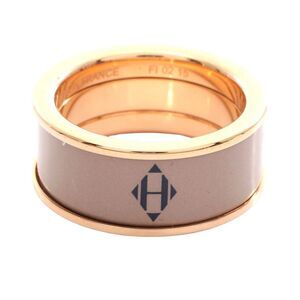 Hermes Uni MM Ring Gold Plated Jewelry